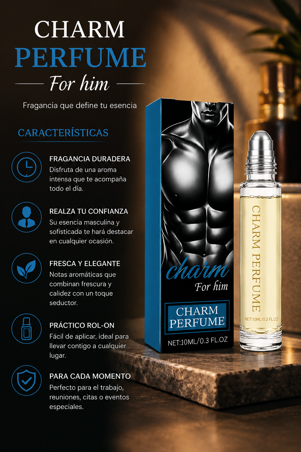 Perfumes de feromonas para hombre -  Para Atraer A Las Mujeres