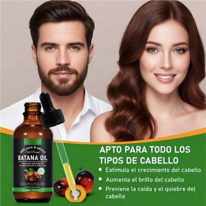 Aceite de Batana OFERTA 2X1 - Aceite Natural para el Crecimiento del Cabello (T)
