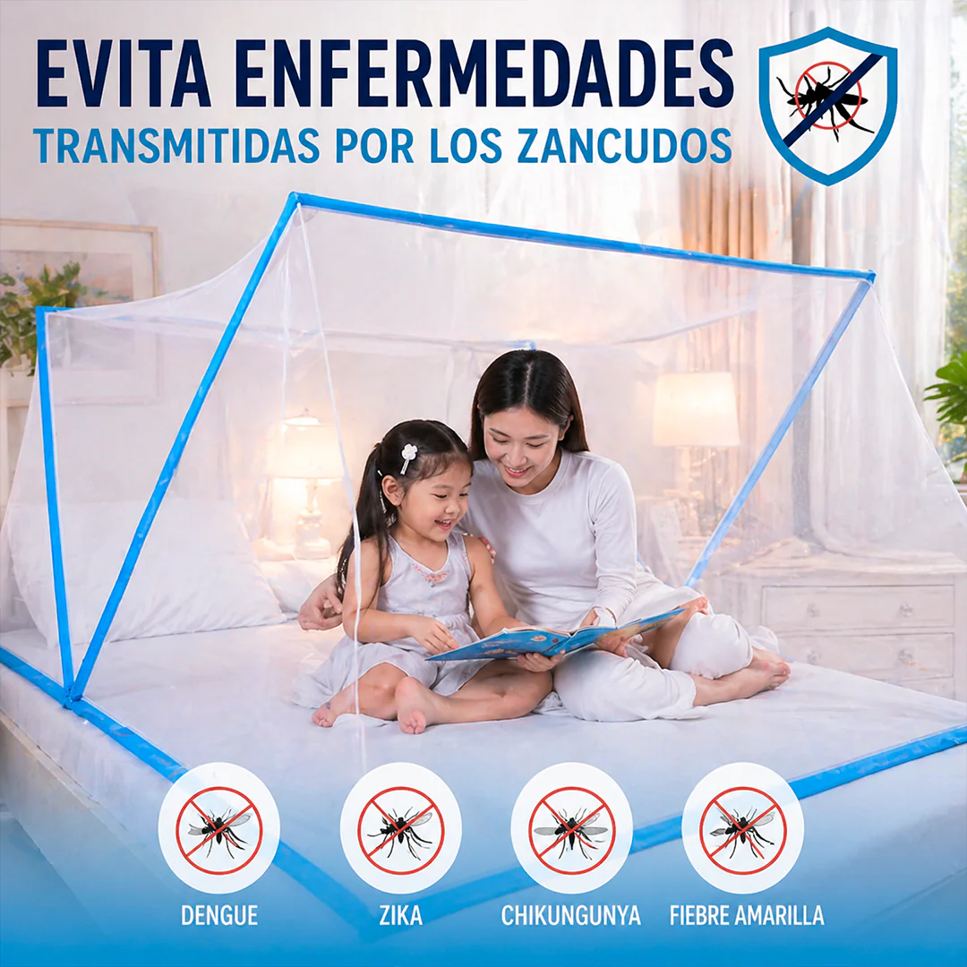 Mosquitero Pegable - Duerme tranquilo sin mosquitos toda la noche